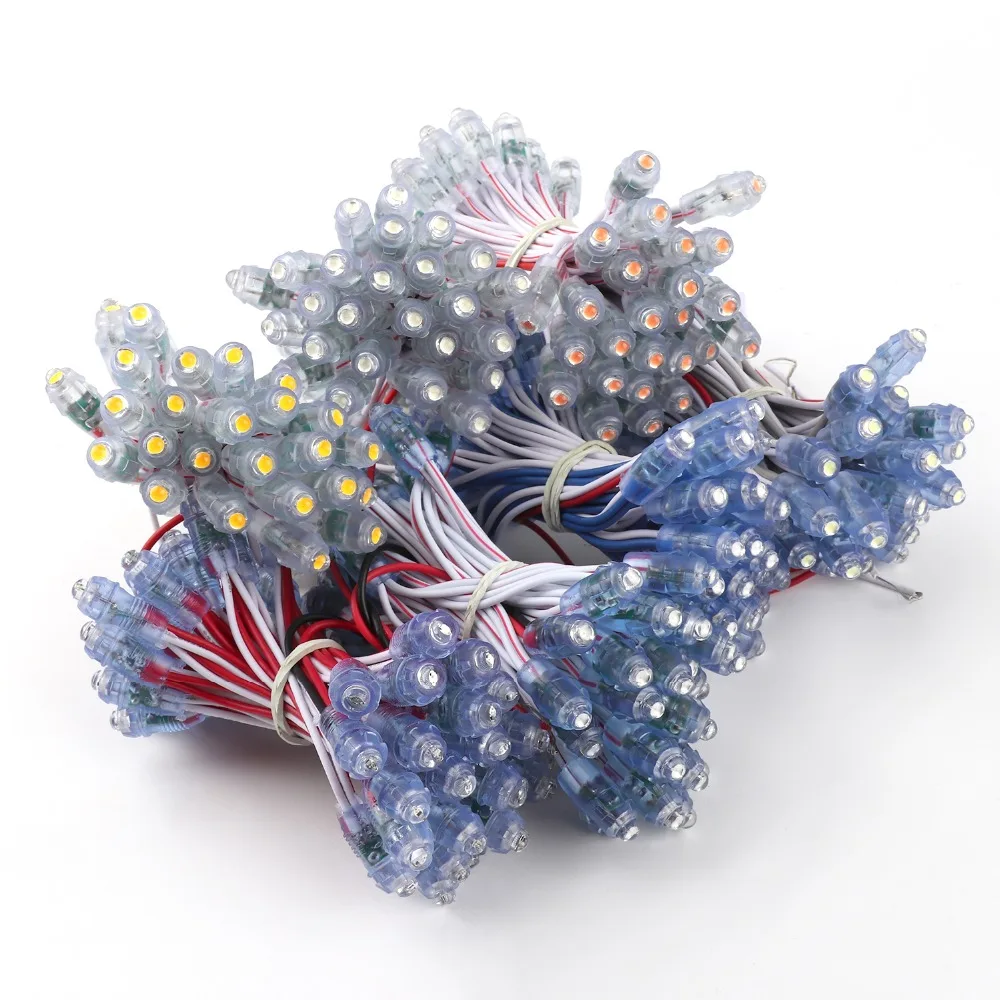 

LED String Garland Holiday Light DC5V Led Pixel Module IP68 Waterproof String Light for Christmas Decoration 9mm 50pcs/lot JQ