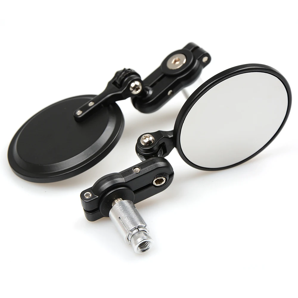 Универсальное зеркало для мотоцикла алюминиевое заднего вида подходит 8/7 &quot22 мм
