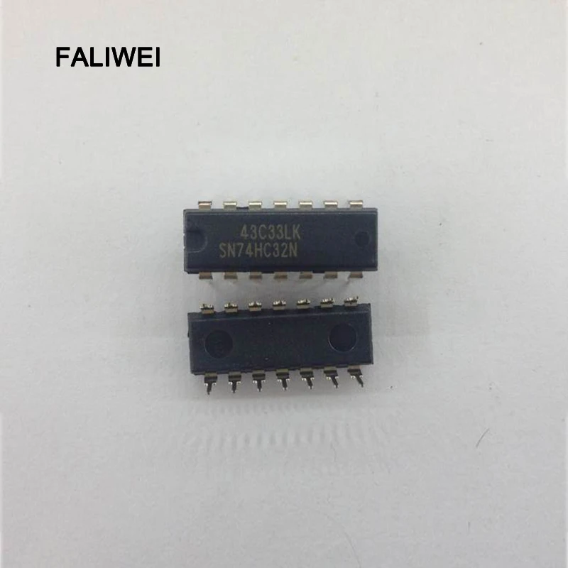 20 шт./лот 74HC32N 7432 SN74HC32 DIP-14 IC хорошее качество | Электронные компоненты и