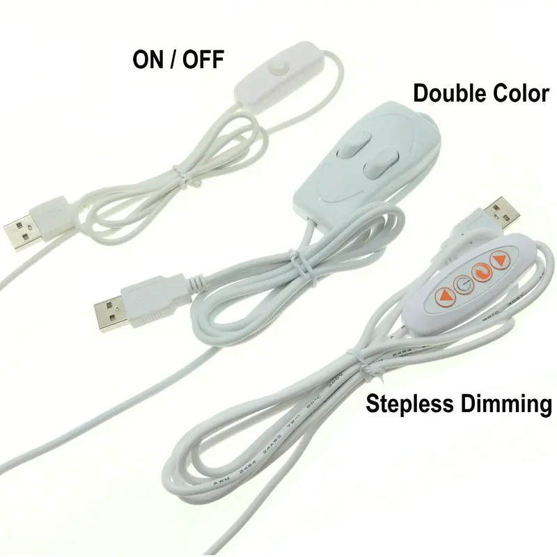 USB СВЕТОДИОДНЫЙ светильник для бара DC5V защита глаз жесткий светодиодный светильник для шкафа шкаф белый теплый белый лампа для чтения ночной Светильник s с переключателем