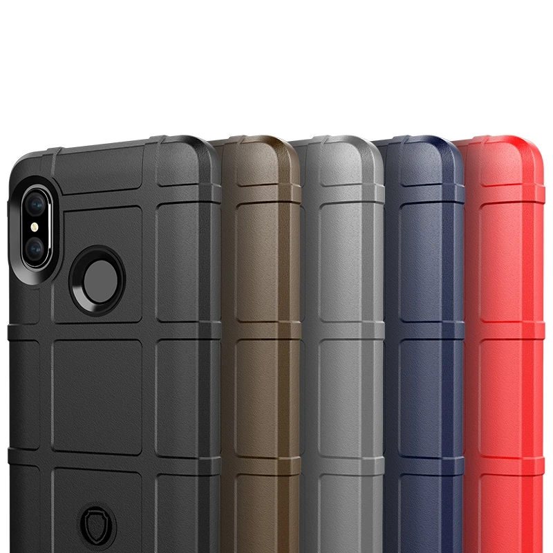 Защитный чехол для Xiaomi Redmi Note 5 Pro Global 6 Силиконовый противоударный прочный