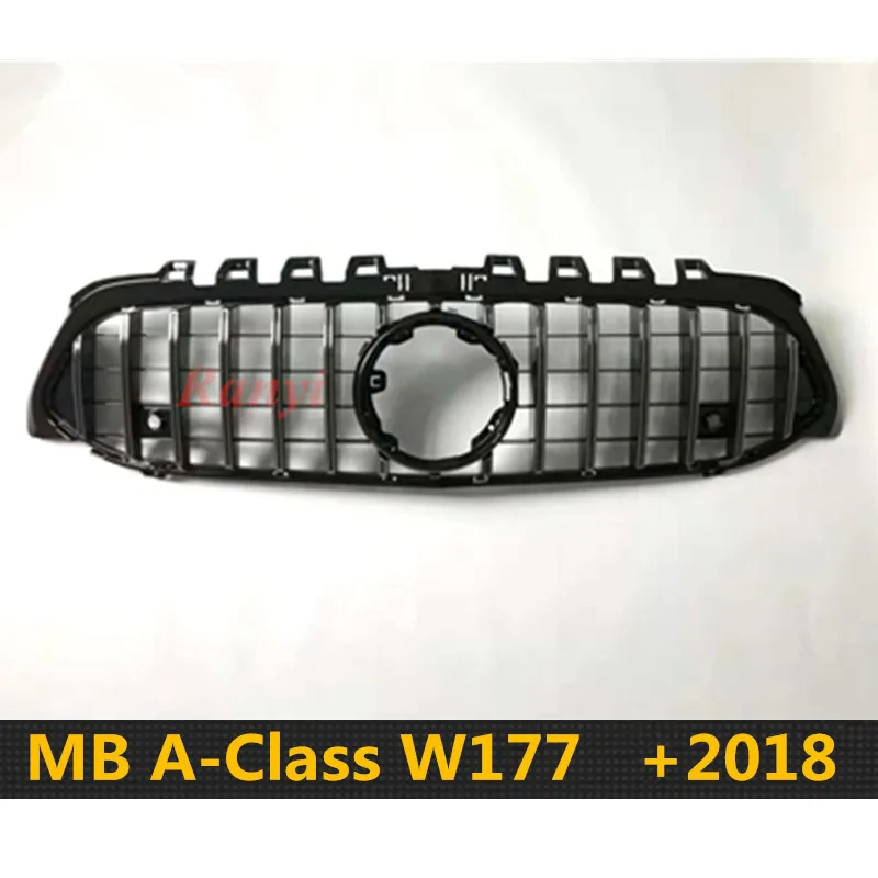 Новинка 2019 г. класс А Amg GT гриль вертикальная решетка радиатора стильный передний