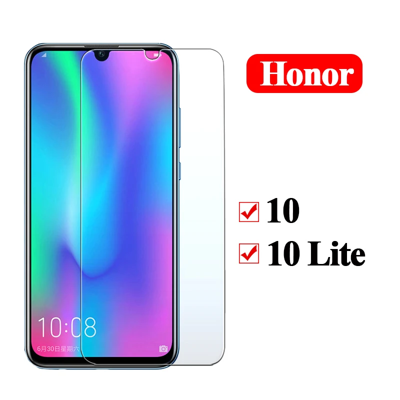 Защитное стекло honor 10 для Huawei lite Защитная пленка экрана из закаленного стекла hauwei