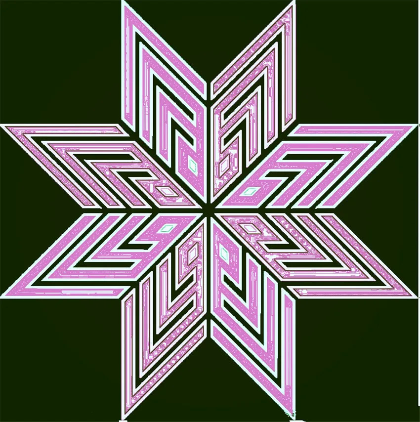 Die Cutting dies Magic star metal craft paper die Scrapbooking/DIY Embossing mould Easter New Year | Дом и сад