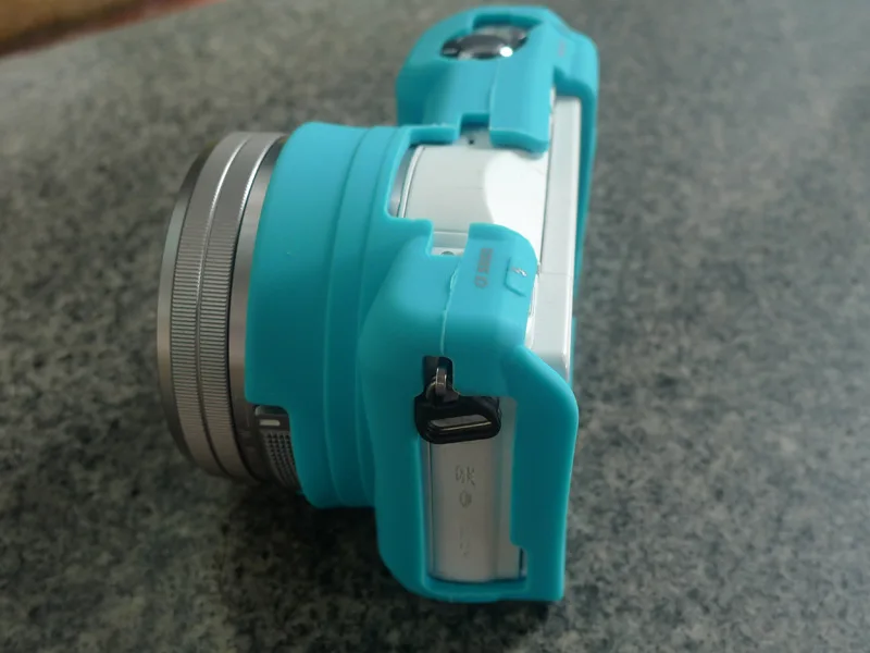 Красивый мягкий силиконовый резиновый защитный чехол для камеры Sony Alpha A5100 A5000 16-50