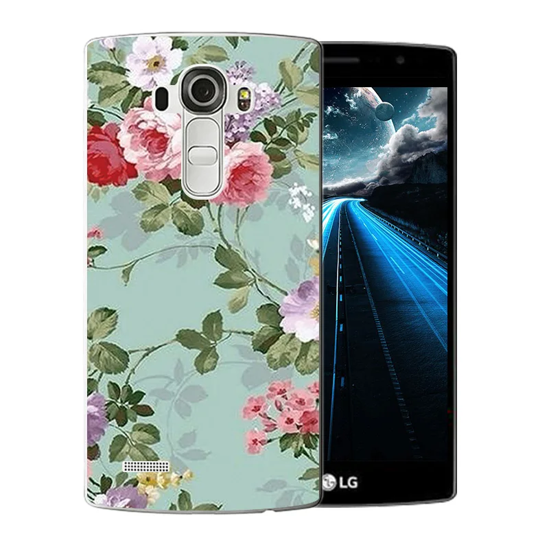 Для LG G4 Чехол класса люкс задняя крышка ТПУ с рисунком Тигр для H810 H815 F500 F500K F500L