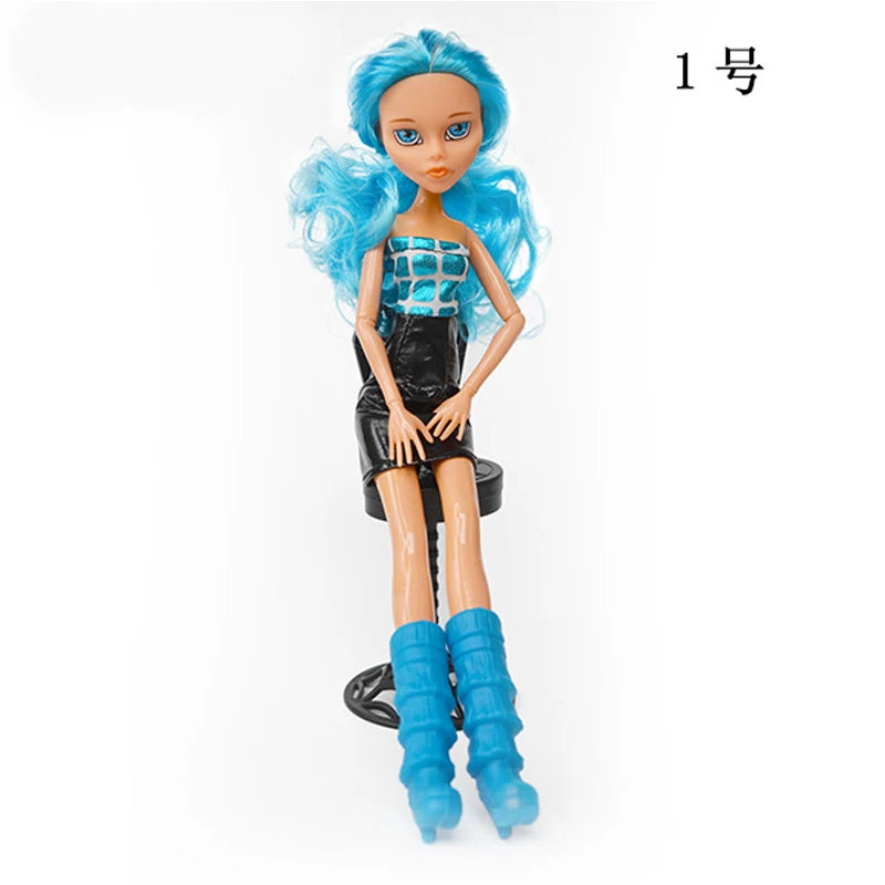 28 см, 11 шарниров, игрушки для кукол, высокое качество, китайская Кукла BJD, шаровая шарнирная кукла, модные подарочные игрушки для девочек, детская кукла, отправка ever after high - Цвет: Цвет: желтый