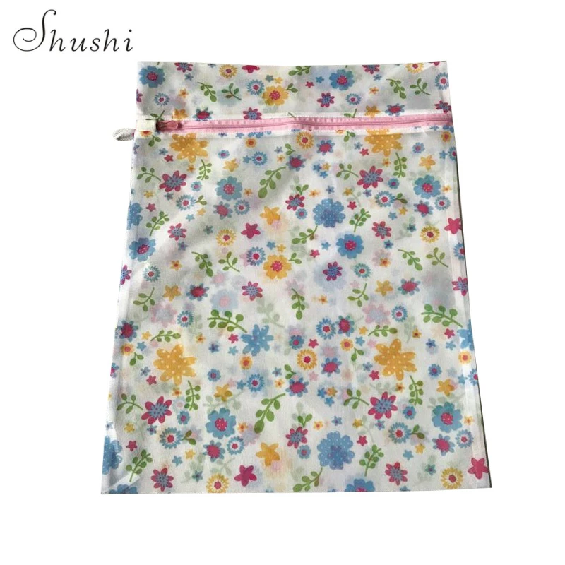 Durable thick Polyester mesh bag Clothes Washing Machine Laundry stoarage zip Bra Underwear Aid Lingerie Mesh Net Wash Bag | Дом и сад