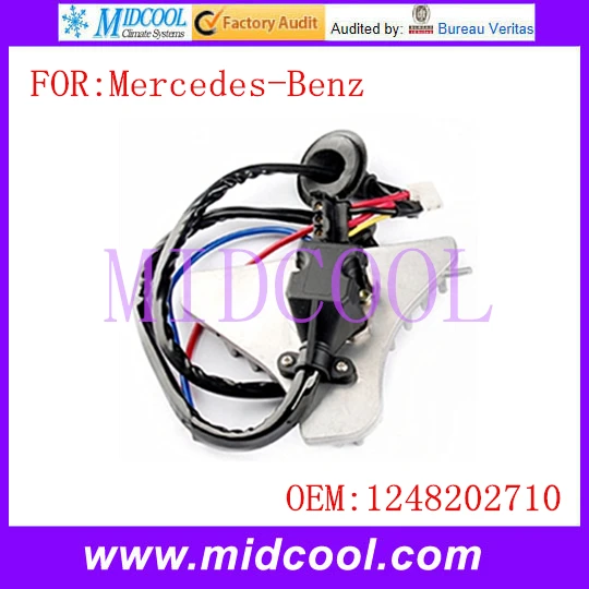 Новый вентилятор двигателя резистор Регулятор использовать OE NO. 1248202710 для