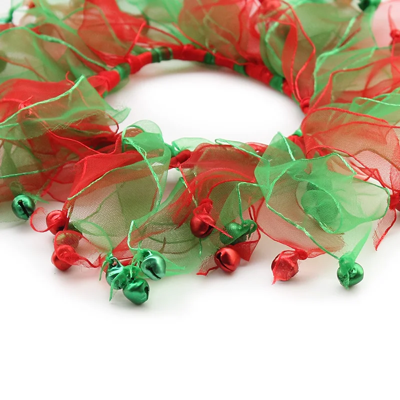 Ручной работы Рождество кота собаки фестиваль вечерние ошейники с