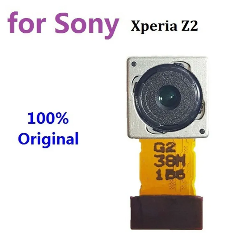 Оригинальный модуль задней камеры для Sony Xperia Z2 Запасная часть заднего вида Z2|rear