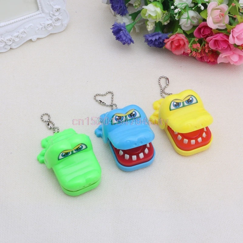 Милый крокодил Рот дантист кусает палец игра забавная игрушка Детские сувениры