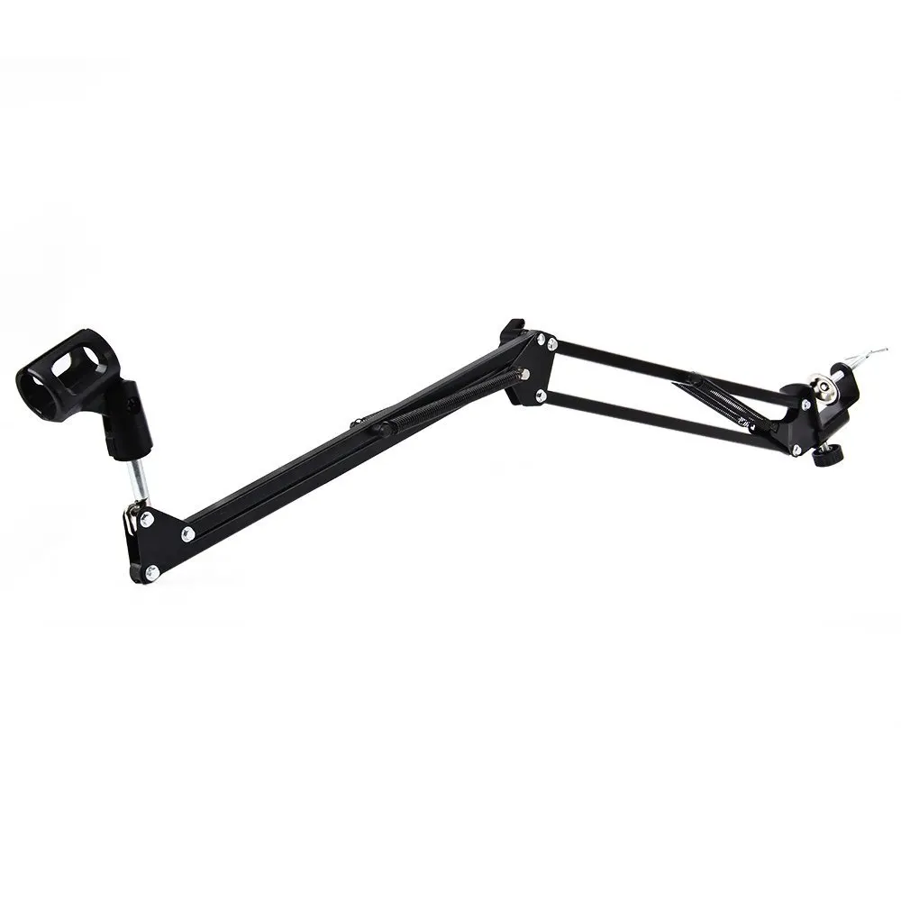Original NB 35 Extendable Recording Microphone Metal Suspension Boom Scissor Arm Stand Holder For Mounting On PC Laptop Notebook|pop filter|arm