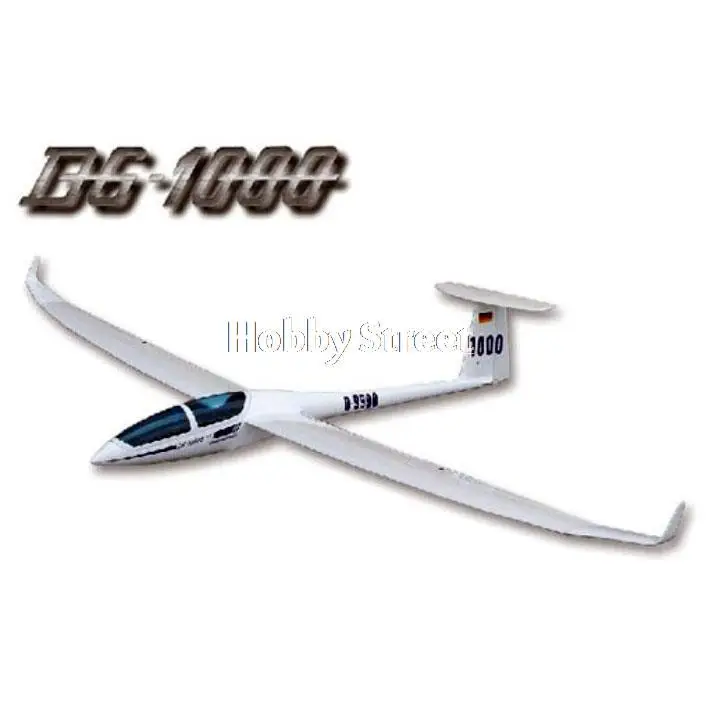 Dg-1000 наклон планер 2630 мм стекловолокно фюзеляжа бальсовые дерево крылья кит без