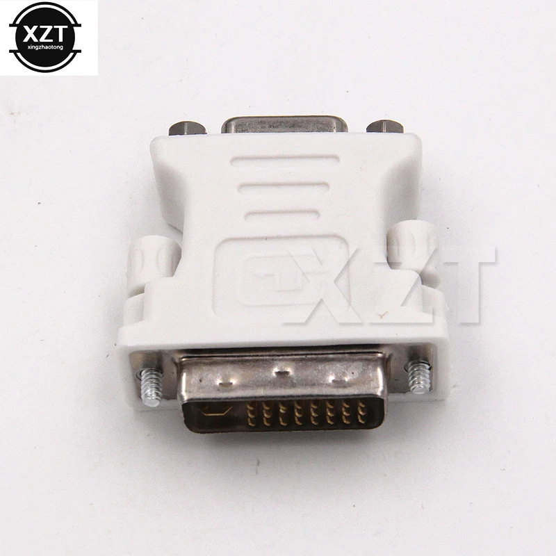 Высокоскоростной DVI I 24 + 5 Pin VGA папа к Женский видео конвертер адаптер для ПК