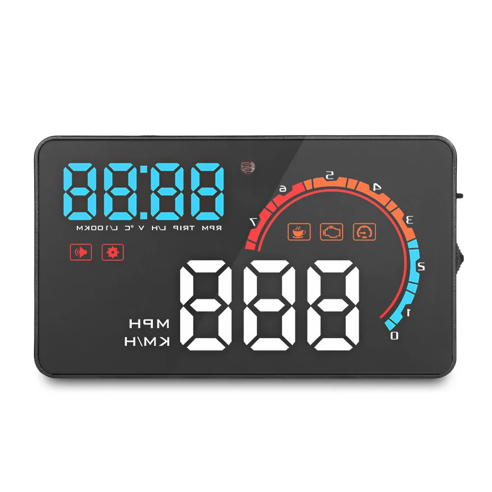 D2000 автомобиль Smart Digital OBD2 HUD Дисплей Спидометр автомобилей Head-Up | Автомобили и