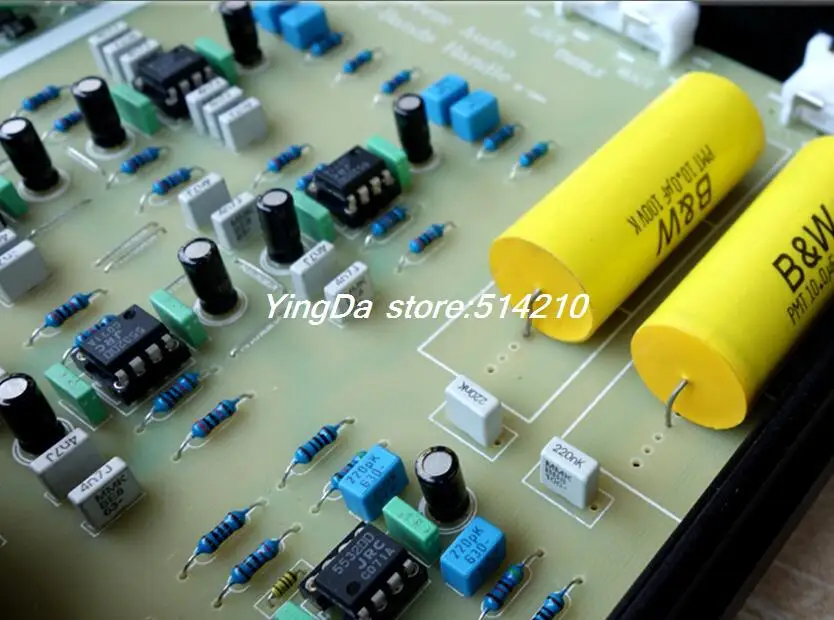 Linkwitz Riley электронный 2way кроссовер два разделить частот Hi Fi предусилитель|hifi