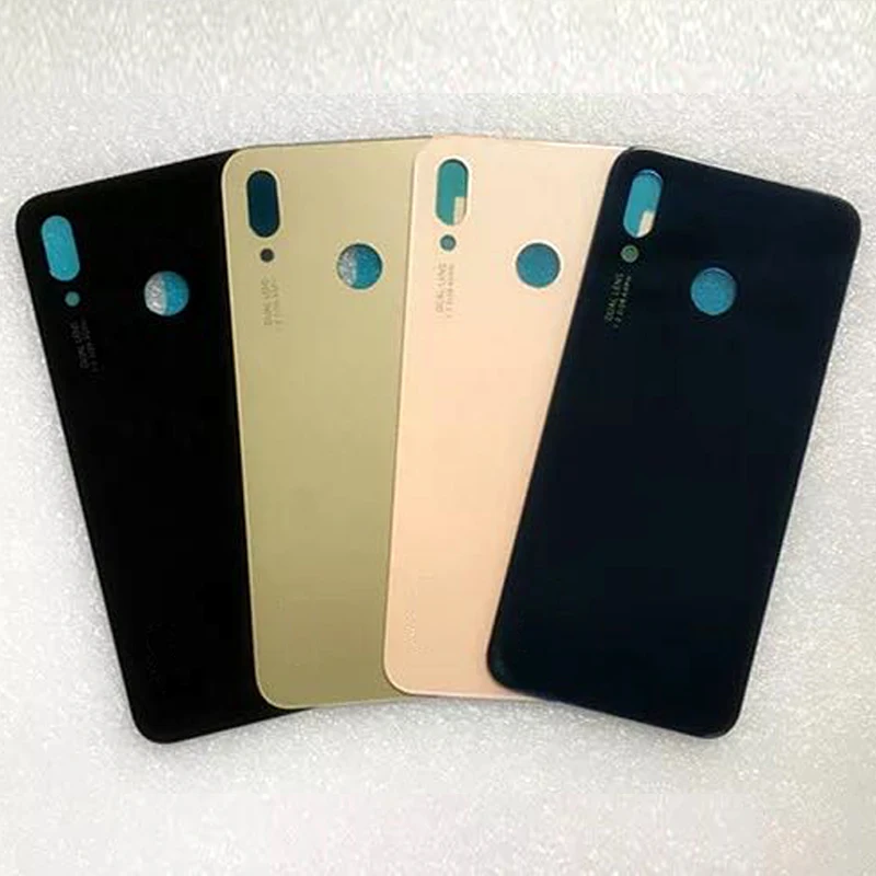Для Huawei P20 Lite стеклянный задний корпус чехол крышка батареи для Nova 3e задняя дверь