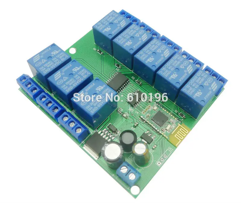 Релейный модуль Bluetooth 8 канальный 4 0 BLE для Apple Android Phone IOT|relay module|bluetooth relayble 4.0 |