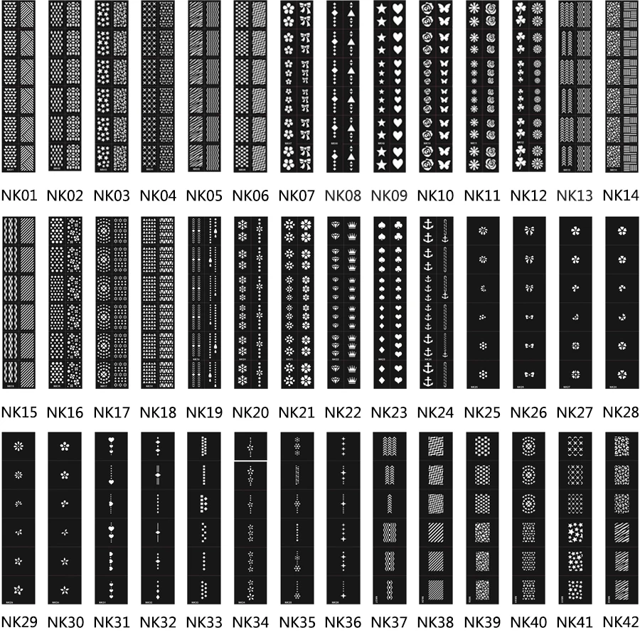 1 шт. трафарет для маникюра и педикюра|stencil art|stencil setstencil standard |