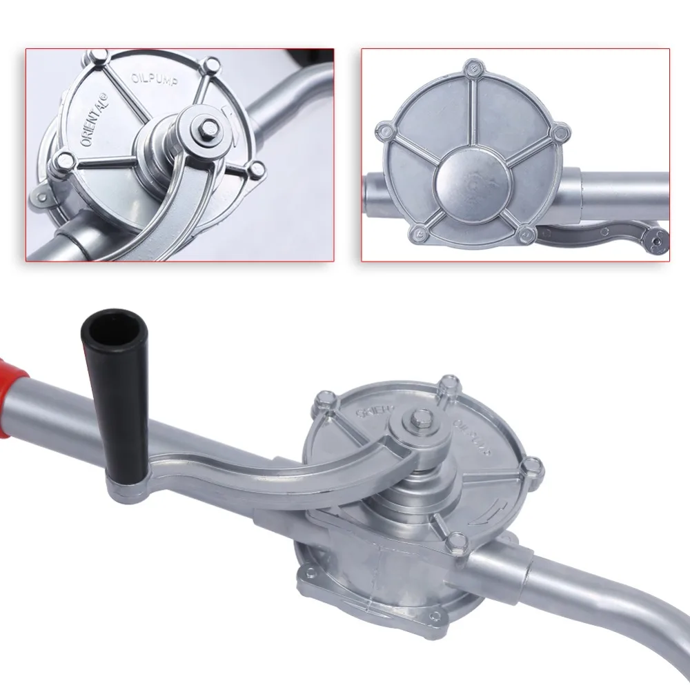 29Л/мин алюминиевый сплав вращающийся ручной масляный цилиндр барабанный насос