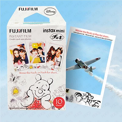 Оригинальная пленка Fujifilm Fuji Instax Mini 9 Винни Пух 10 листов для 8 7s 90 25 dw 50i 50s фотокамера
