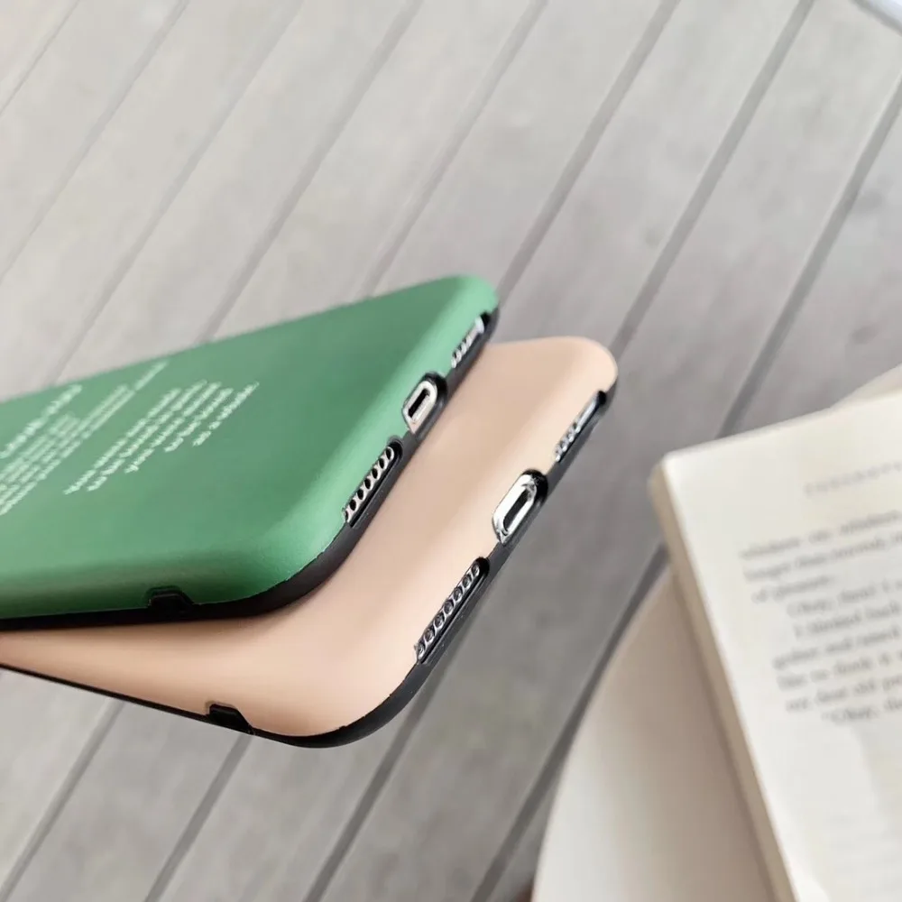 Чехол с надписью Love для iPhone 6 S 7 7plus 8 8plus X XR XS Max love imd |