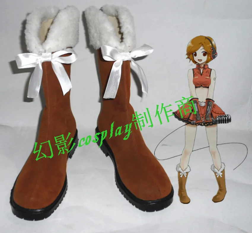 Длинные женские ботинки для косплея Vocaloid Meiko H016 Хэллоуина|vocaloid shoes|boots bootsboots girl |