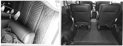 Полный Комплект ковриков для автомобиля на заказ + коврик багажника Honda STEP WGN 7 8