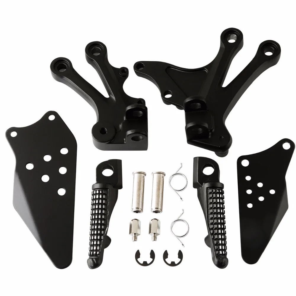 Передняя подставка для ног мотоцикла набор кронштейнов KAWASAKI ZX10R 2004 2005|Подставки
