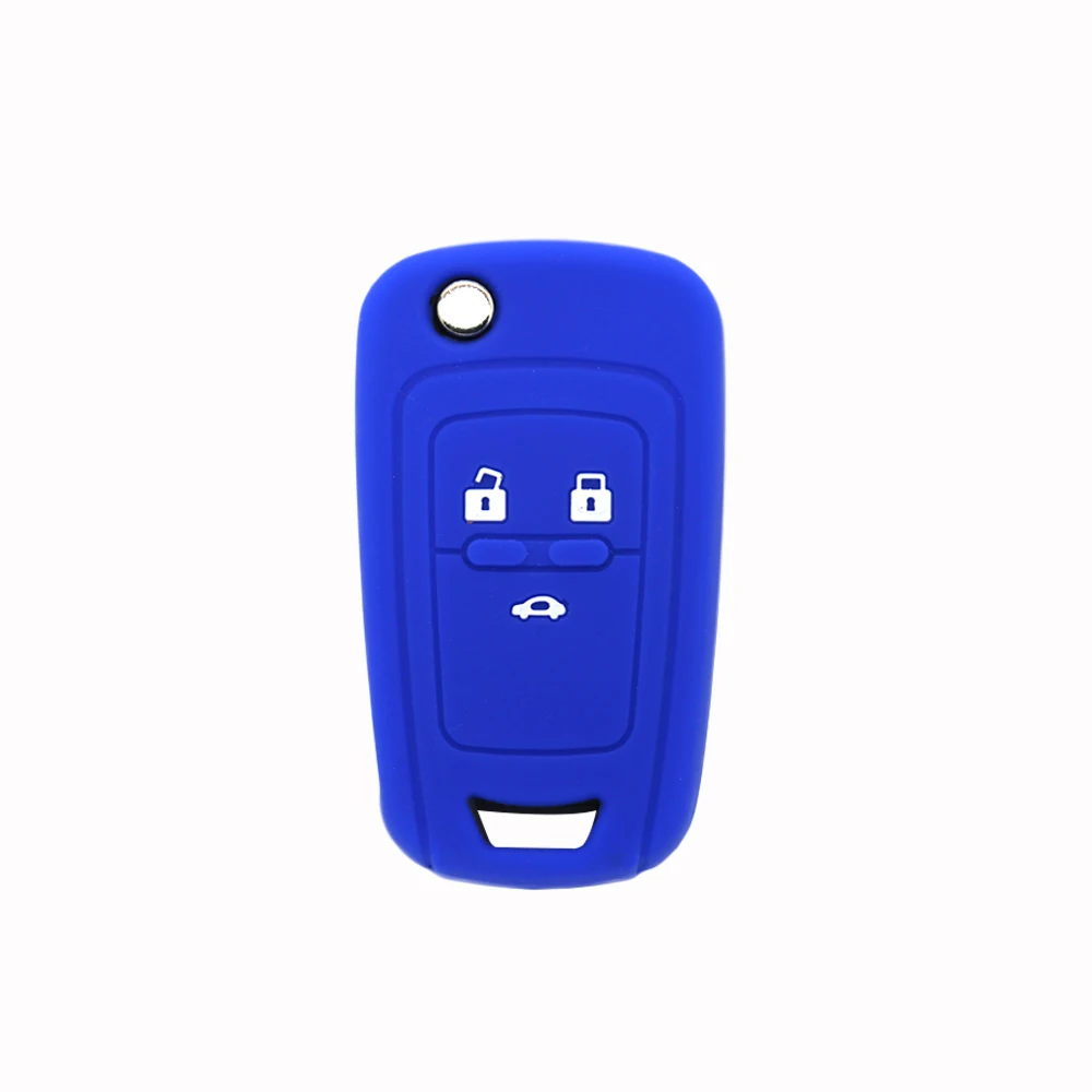 Экологический не токсичный силиконовый для ключа автомобиля чехол Chevrolet Cruze 3