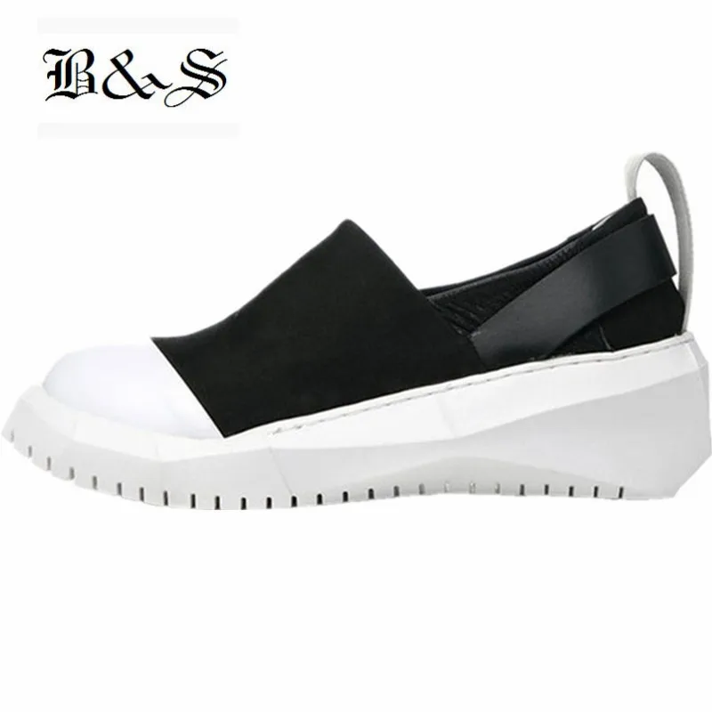 Черные уличные модные ботильоны из натуральной кожи на толстой подошве