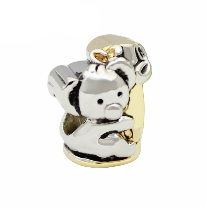 Новый продукт европейский стиль медвежонок Очаровательные бусы для женщин