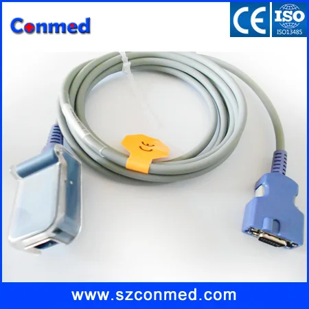 Совместимый Новый многоразовый адаптер-удлинитель Nellcor Oximax DOC-10 14pin Spo2