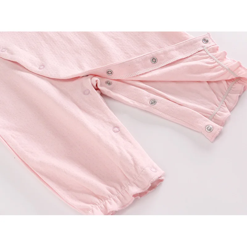 

2018 Sweet Girl Baby Cotton Long Sleeved Romper Cute cartton Bow Infant Girls Princess Rompers Newborns Body Clothes
