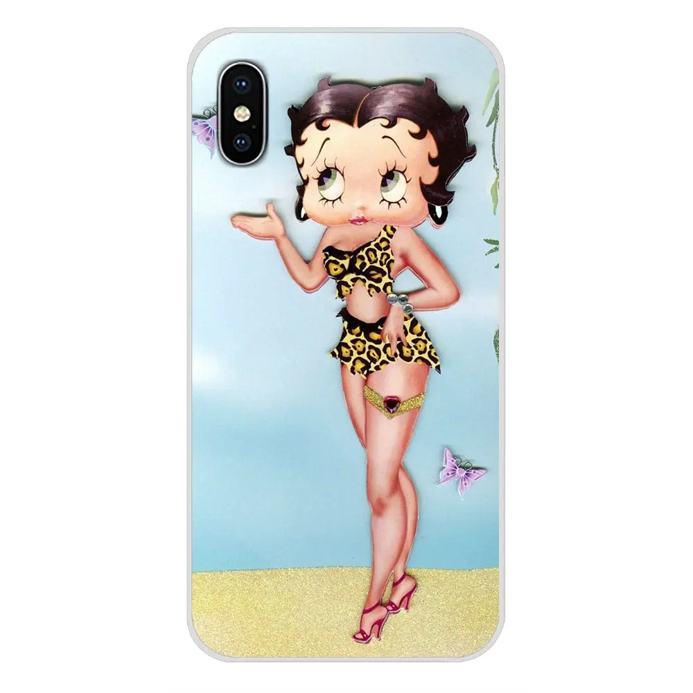 Аксессуары чехлы для телефонов Xiaomi Redmi 4A S2 Note 3 3S 4 4X 5 Plus 6 7 6A Pro Pocophone F1 Betty Boop |