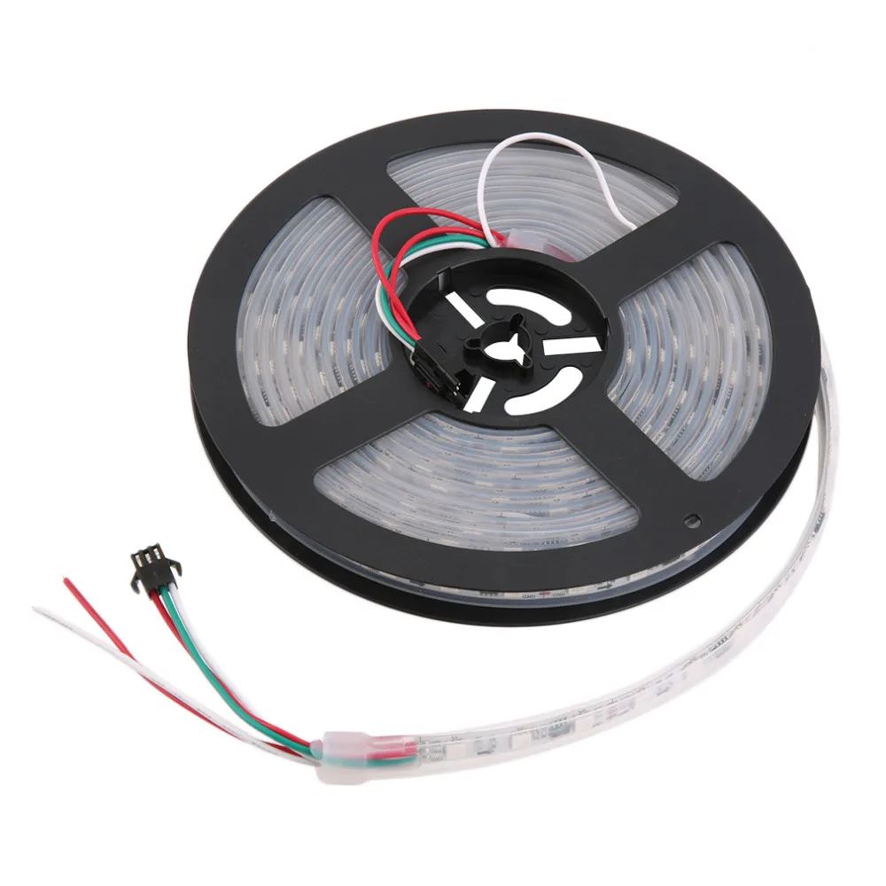 ICOCO 5 м WS2812B WS2811 индивидуальный адресат 5050SMD 12V Светодиодные ленты Светильник Новое поступление