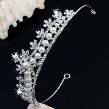 Горный хрусталь Бусы Свадебные волос Аксессуары Hairbands гребни украшения для |
