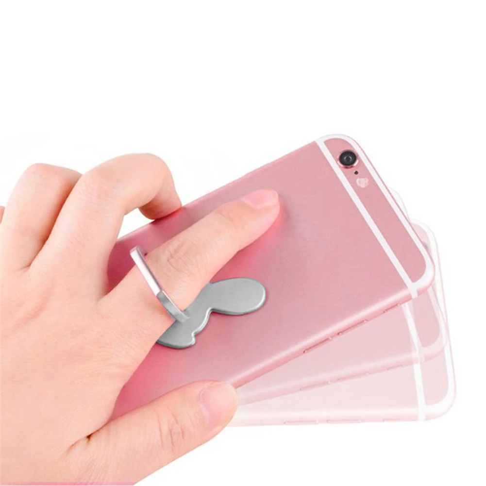 New Arrival Cute Rabbit Design 360 Degrees Rotating Metal Ring Buckle Stand Mount Phone Holder | Компьютеры и офис