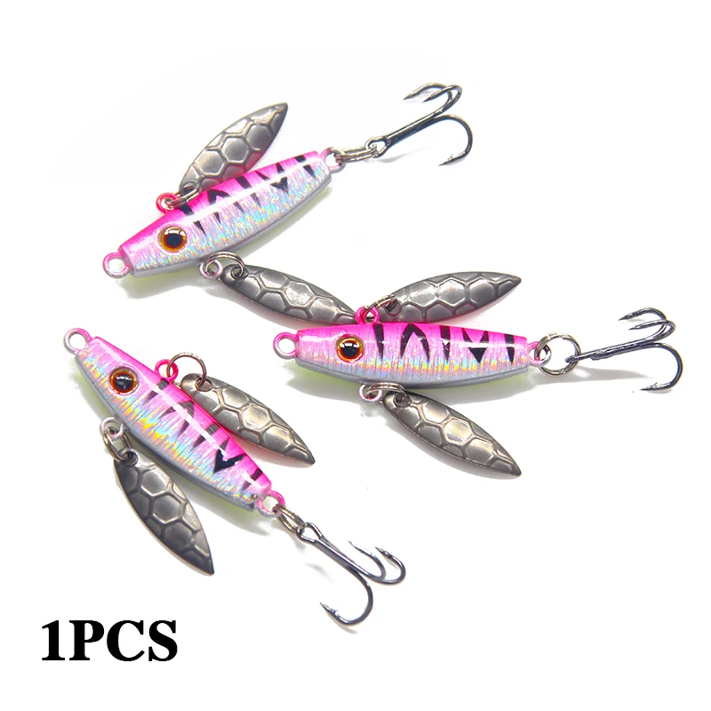 HAODIAOZHE VIB Minnow рыболовная приманка металлическая жесткая ложка Isca Искусственные