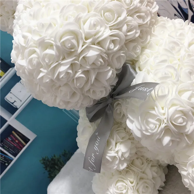 Valentine's Day Creative Gift 45cm White Rabbit Wedding Party Decoration Cartoon Girlfriend Dolls Present for kids | Дом и сад