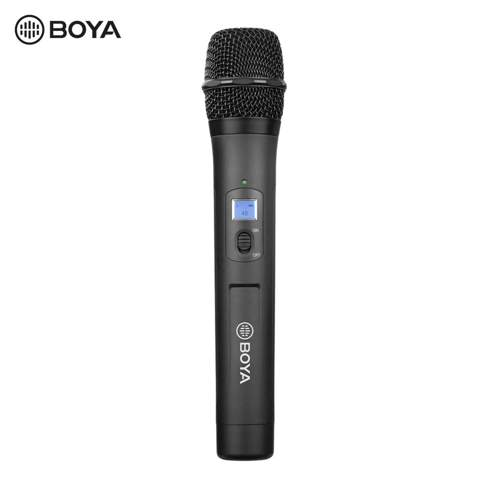 BOYA BY-WHM8 профессиональный микрофон для караоке интервью речи музыка видеороликов 48-канальный UHF Беспроводной ручной динамический микрофон