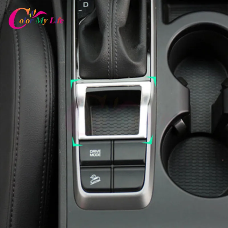 1 шт. нержавеющая сталь декоративная насадка для ручного тормоза переключения