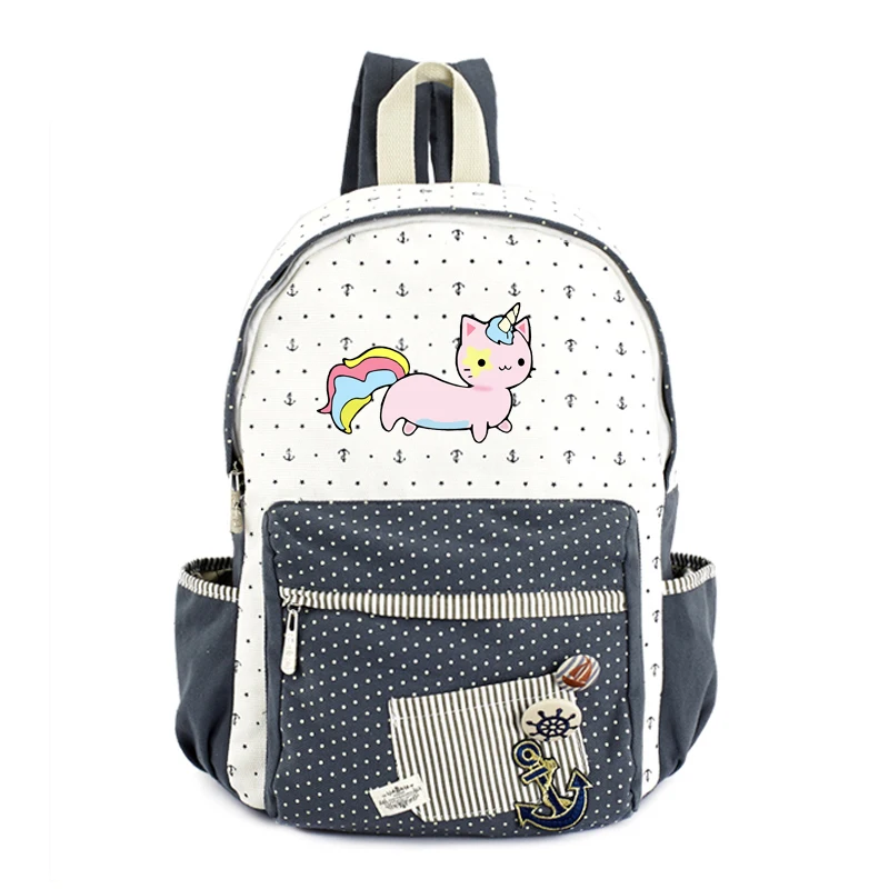 Fat Cat/Neko Atsume рюкзак для девочек-подростков, школьные сумки с кошками на заднем дворе, повседневный рюкзак, Мультяшные школьные рюкзаки