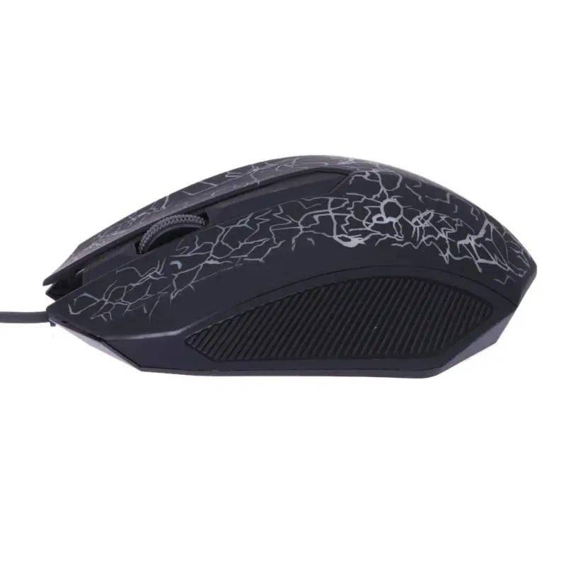 Игровая мышь 2400 dpi, 3 кнопки, Оптическая Проводная игровая мышь USB, 7 цветов, светодиодный, компьютерные игровые Мыши для ПК, ноутбука, рабочего стола, высокое качество