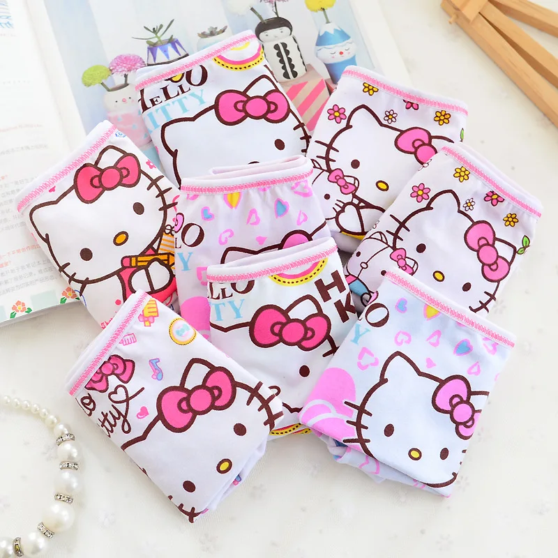 3 шт./лот хлопковые трусы боксеры Трусики для женщин Нижнее Бельё девочек Обувь