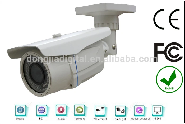 DONGJIA waterproof outdoor 2.8-12mm lens hd 5mp ip camera onvif Infrared bullet CCTV Surveillance varifocal cam DA-IP8520TRV |