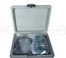 tacho set Цифровой инструмент для коррекции тахографа, коррекция пробега, наборы для коррекции грузовика, тахограф, программирующий инструмент с кабелем для диагностики RS232 - Цвет: tacho set