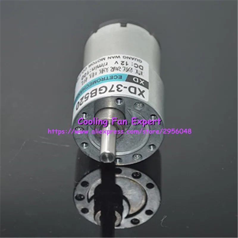 XD-37GB520 DC 12V 24V торможение миниатюрная Регулируемая скорость двигателя мотор 5RPM 6RPM