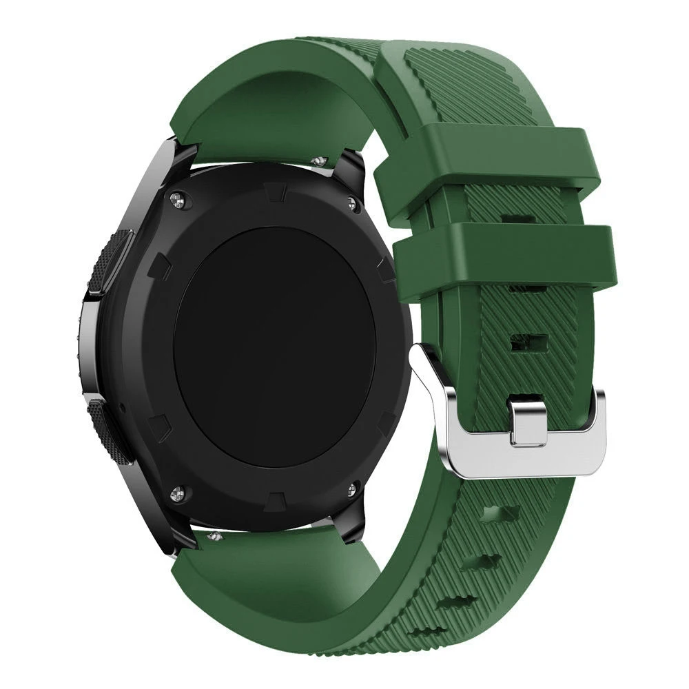 10 Gear S3 Frontier/классический ремешок для часов, 22 мм Мягкие силиконовые мужские часы запасной браслет ремешок для samsung gear S3 - Цвет ремешка: 10